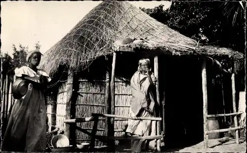 Ak Senegal, Une Case de Pêcheurs, Afrikanische Fischerhütte