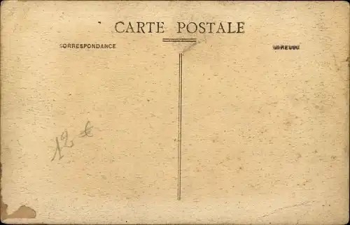 Ak Saint Pierre Martinique, La Place Bertin après l'éruption 1902, Platz nach Vulkanausbruch