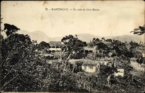 Ak Martinique, Un coin du Gros Morne