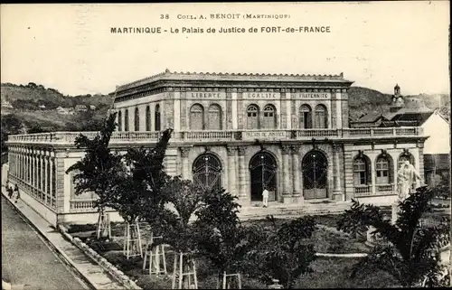 Ak Fort de France Martinique, Le Palais de Justice