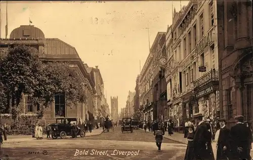 Ak Liverpool Merseyside England, Bold Street