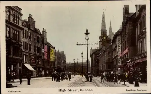 Ak Dundee Schottland, High Street