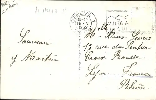 Ak Genève Genf Schweiz, Conference Internationale du Desarmement 1932, Palais des Nations