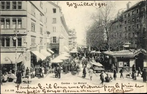 Ak Genève Genf Schweiz, Le Molard