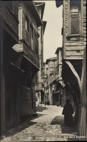 Ak Konstantinopel Istanbul Türkei, Une Rue