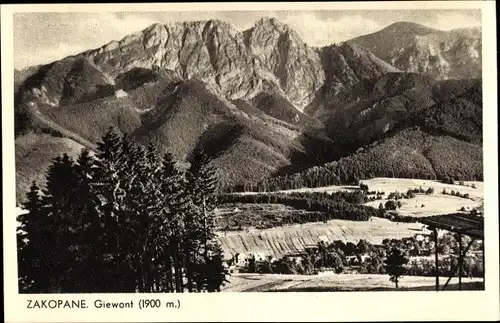 Ak Zakopane Hohe Tatra Polen, Giewont