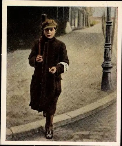 Sammelbild Die Nachkriegszeit Nr. 28 April 1920 Die Rote Armee, Wachtposten