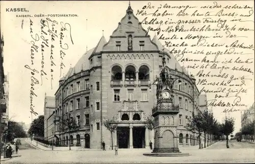Ak Kassel in Hessen, Kaiserl. Oberpostdirektion