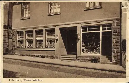 Ak Wermelskirchen im Bergischen Land, Café Suhr, Remscheider Straße 44