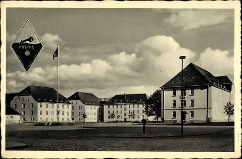 Ak Koblenz am Rhein, Kaserne 1er Regiment du Genie