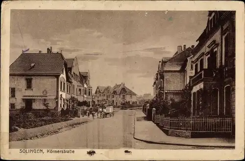 Ak Solingen im Bergischen Land, Körnerstraße