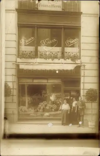 Foto Ak Köln am Rhein, Blumenkranzbinderei Hermann Pissler