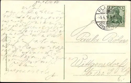 Ak Plauen im Vogtland, Albertplatz, Obeslisk, Denkmal