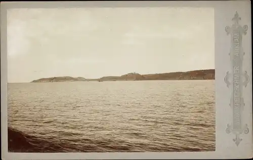 Kabinett Foto Bornholm Dänemark, Ruine Hammerhus, 1896