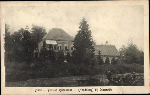 Ak Oisterwijk Nordbrabant Niederlande, Hotel Pension Restaurant Hondsberg