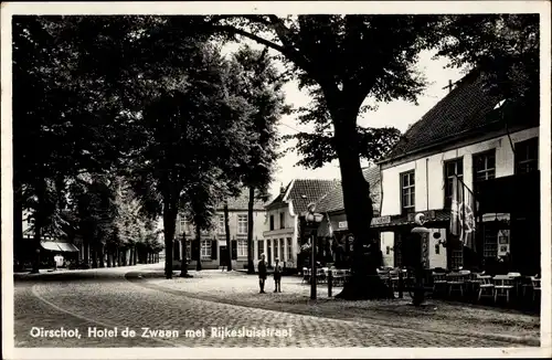 Ak Oirschot Nordbrabant, Hotel de Zwaan, Rijkesluisstraat