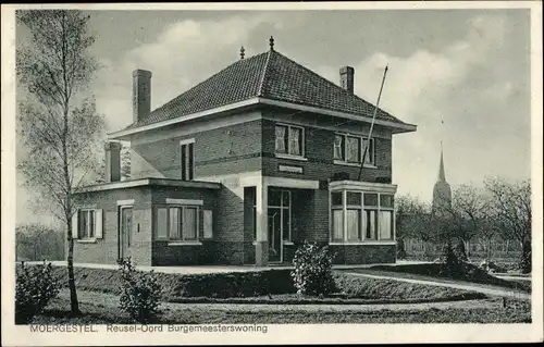 Ak Moergestel Nordbrabant Niederlande, Reusel Oord Burgemeesterswoning