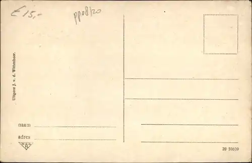 Ak Sint Oedenrode Nordbrabant Niederlande, Marktplein