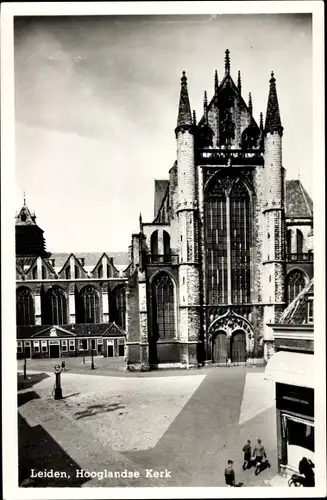 Ak Leiden Südholland Niederlande, Hooglandse Kerk