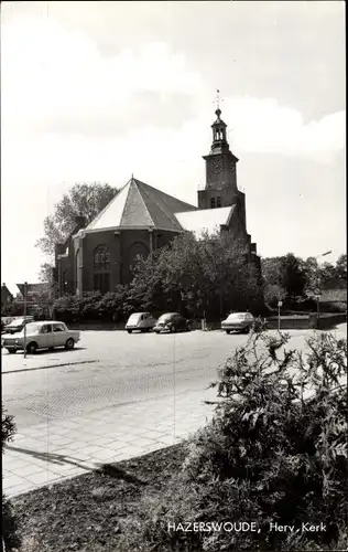 Ak Hazerswoude Dorp Südholland, Herv. Kerk