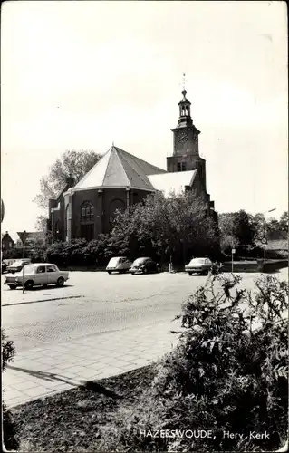 Ak Hazerswoude Dorp Südholland, Herv. Kerk