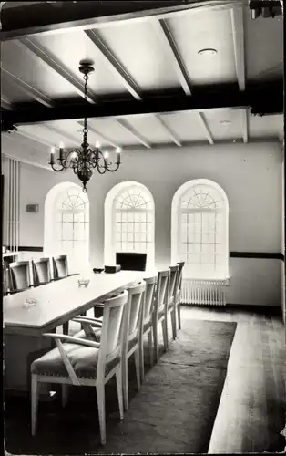 Ak Groot Ammers Südholland, N. H. Kerk, Innenansicht