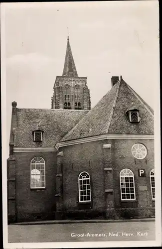 Ak Groot Ammers Südholland, N. H. Kerk