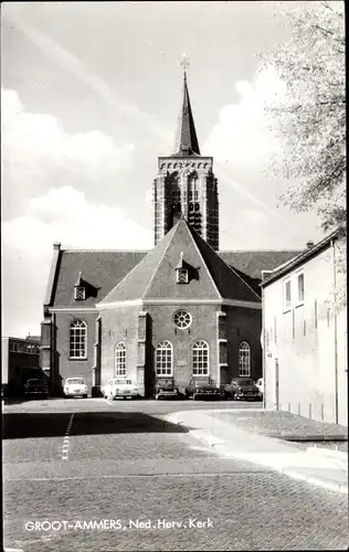 Ak Groot Ammers Südholland, Ned. Herv. Kerk