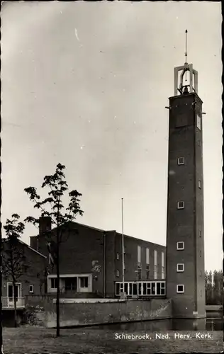 Ak Schiebroek Rotterdam Südholland Niederlande, Ned. Herv. Kerk