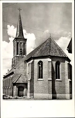 Ak Stolwijk Südholland, Ned. Herv. Kerk