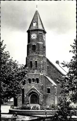 Ak Elim Drenthe Niederlande, Ned. Herv. Kerk