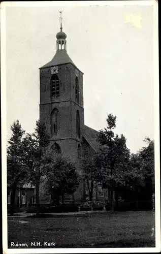 Ak Ruinen Drenthe Niederlande, N. H. Kerk