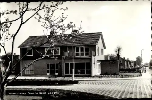 Ak Vroomshoop Twenterand Overijssel Niederlande, Groene Kruis Gebouw