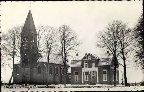 Ak Vroomshoop Twenterand Overijssel Niederlande, R.K. Kerk