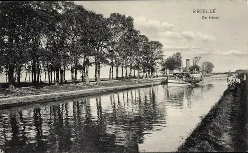 Ak Brielle Südholland, De Haven