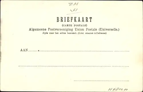 Ak Brielle Südholland, Havenhoofd