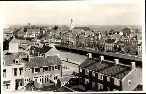 Ak Hellevoetsluis Südholland, Panorama