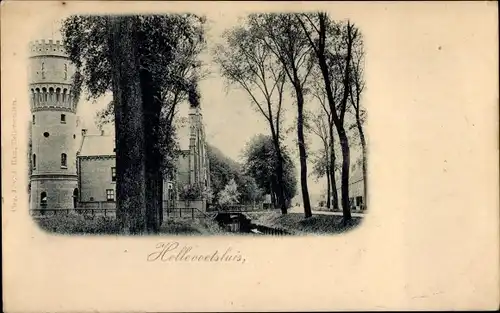 Ak Hellevoetsluis Südholland, Gebäude, Wasserturm