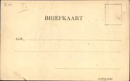 Ak Hellevoetsluis Südholland, Gebäude, Wasserturm