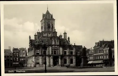 Ak Delft Südholland Niederlande, Stadhuis