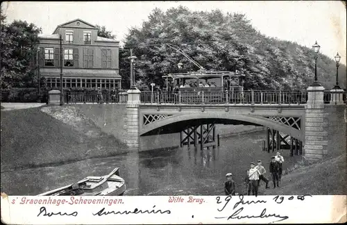 Ak Scheveningen Den Haag Südholland, Witte Brug