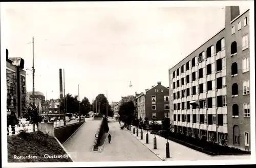 Ak Rotterdam Südholland Niederlande, Oostzeedijk