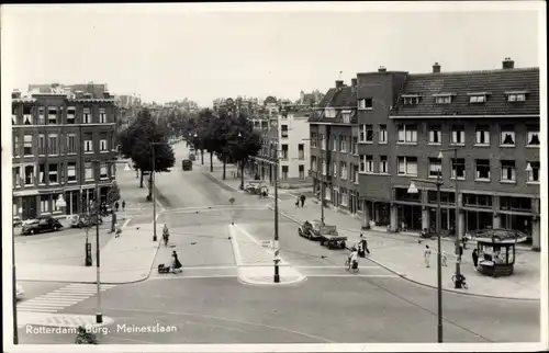 Ak Rotterdam Südholland Niederlande, Burg. Meineszlaan