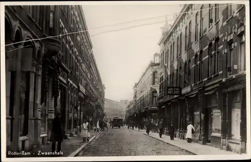 Ak Rotterdam Südholland Niederlande, Zwaanshals