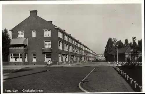 Ak Rotterdam Südholland Niederlande, Griekschestraat