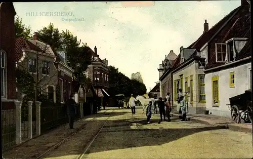 Ak Hilligersberg Südholland, Dorpstraat