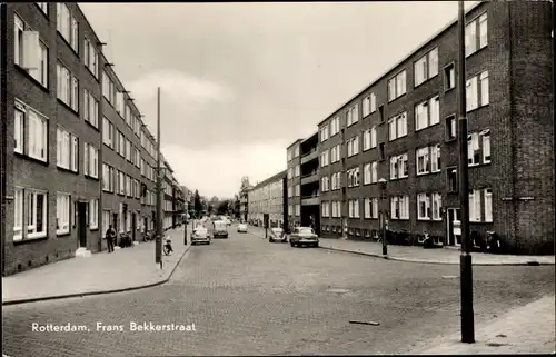 Ak Rotterdam Südholland Niederlande, Frans Bekkerstraat