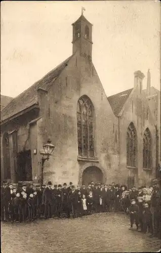 Ak Rotterdam Südholland Niederlande, De Schotsche Kerk a/d Ferste Lombardstr. Ao. 1910