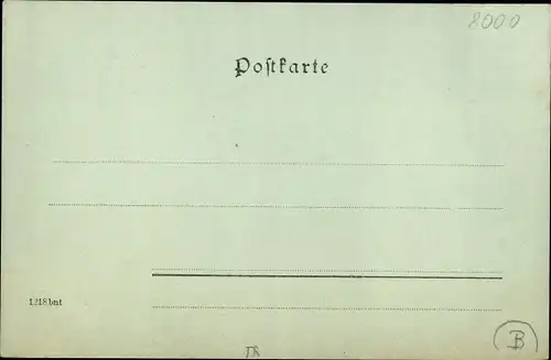 Mondschein Ak München, Theatinerkirche, Feldherrnhalle