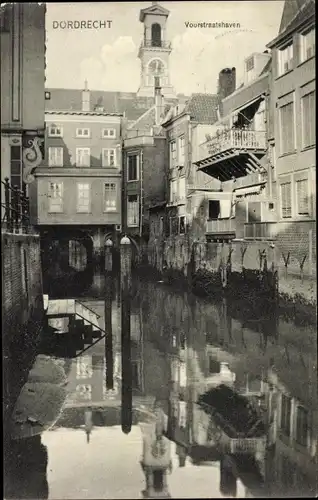 Ak Dordrecht Südholland Niederlande, Voorstraatshaven